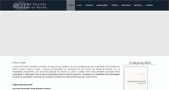 Desktop Screenshot of cefrecife.org.br