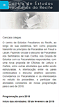 Mobile Screenshot of cefrecife.org.br